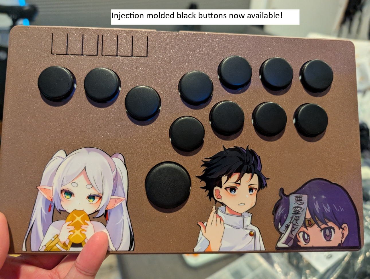 Leverless Controller - USB Passthrough OLED Edition