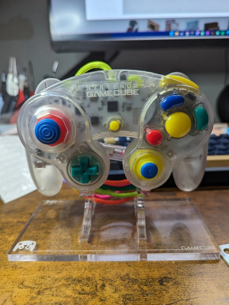 Custom Lego Themed Clear Phob 2.0.5 Gamecube Controller