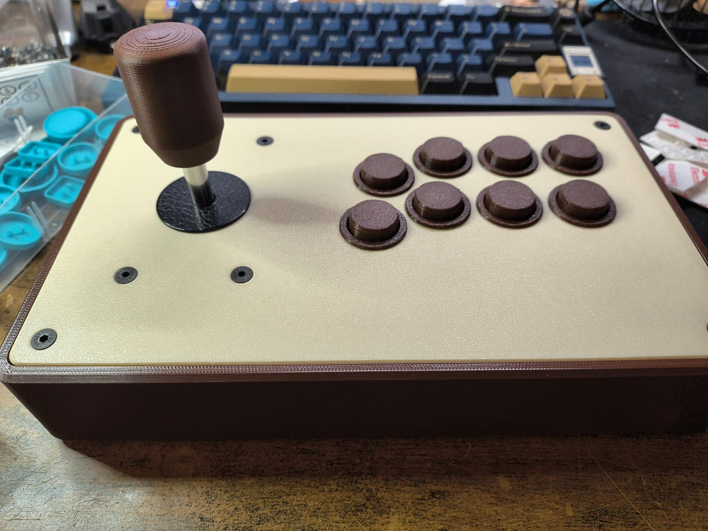 3d Printed Nobi Style Bullet Arcade Top